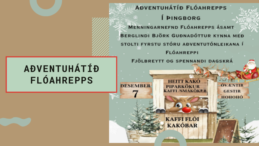 Forsala miða á Aðventuhátíð í Flóahreppi
