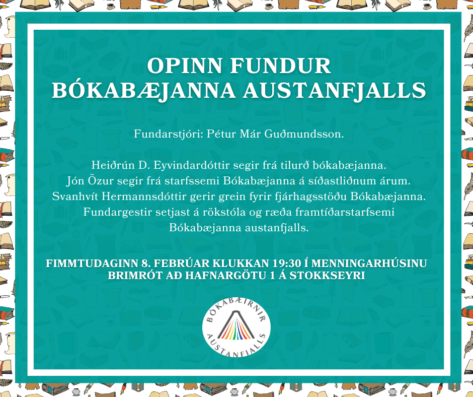 Áhugaverður viðburður 8. febrúar