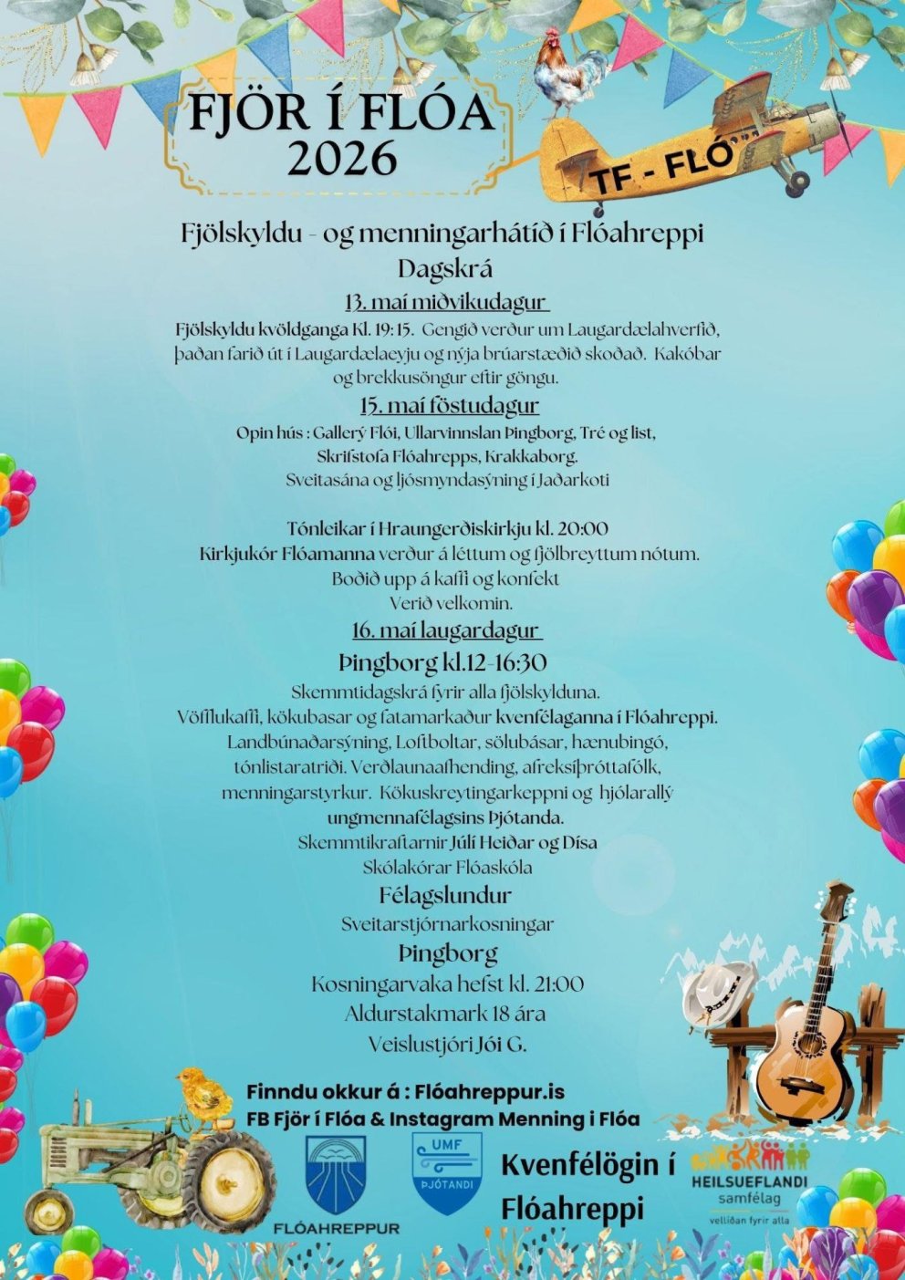 Fjör í Flóa 2026