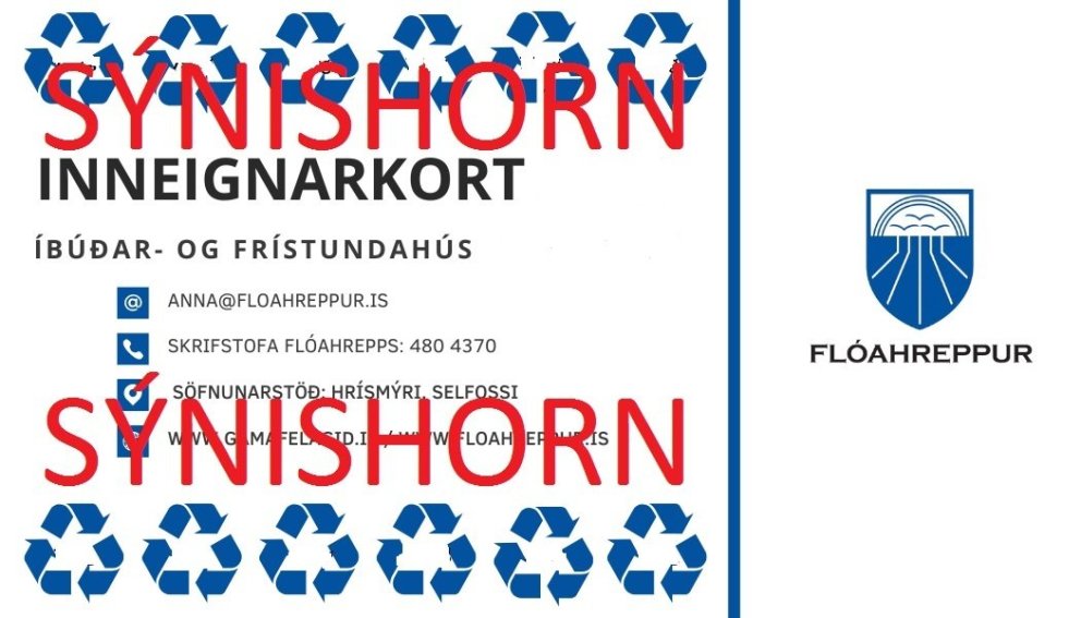 Inneignarkort til að nota í Hrísmýri á Selfossi