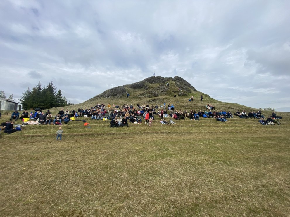 Frá 17. júní hátíðarhöldum