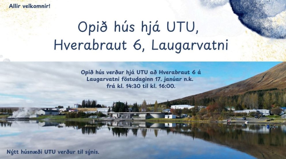 Opið hús hjá UTU á Laugarvatni