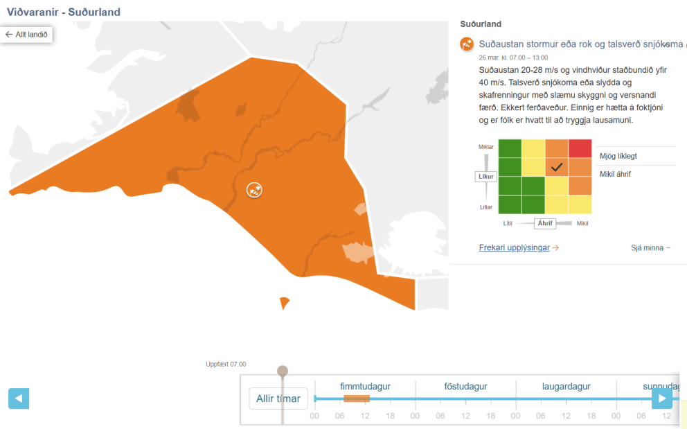 Þjónusta í Flóahreppi 26. mars