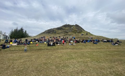 Frá 17. júní hátíðarhöldum