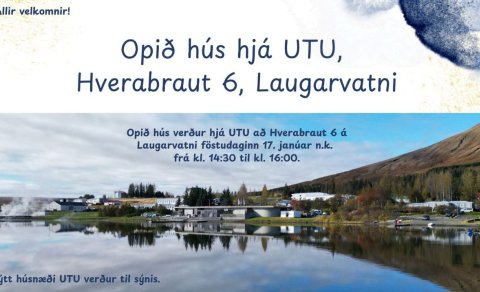 Opið hús hjá UTU á Laugarvatni